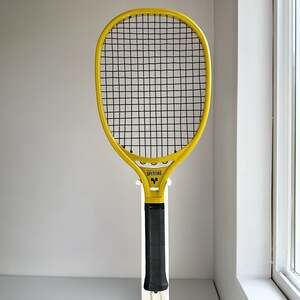 Vintage Spitfire Racquetball Racquet Yellow Black Japan 8.4oz Classic 80s Retro
